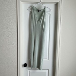 Light blue green dress, Express, Medium